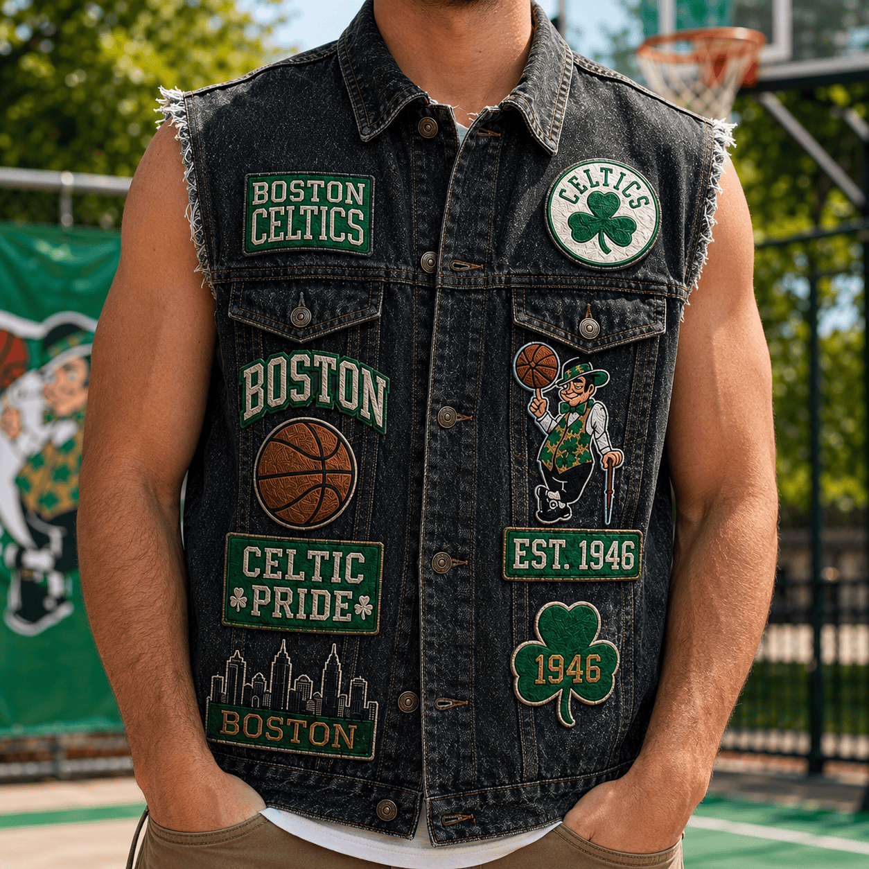 BNCS PREMIUM DENIM VEST NVH