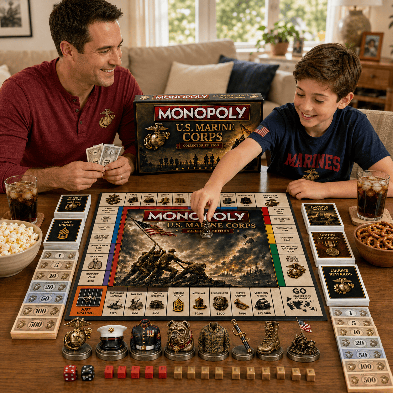 Premium USMC Board Game TTTT