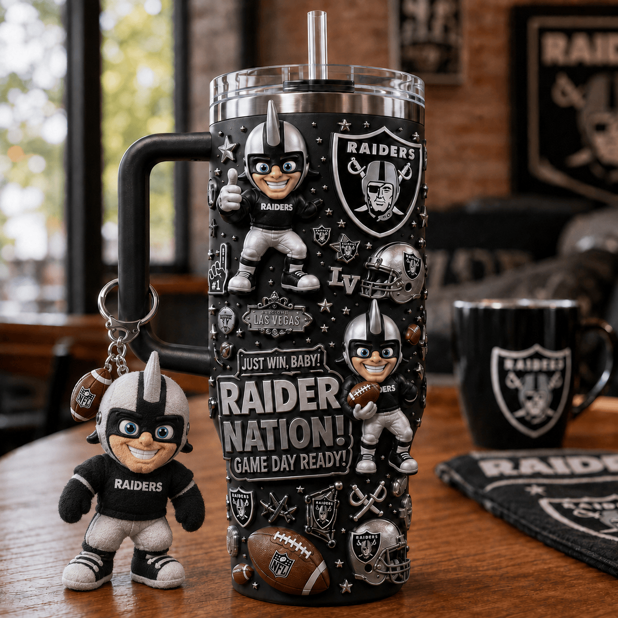 LVR 40oz Tumbler With Handle DNBN