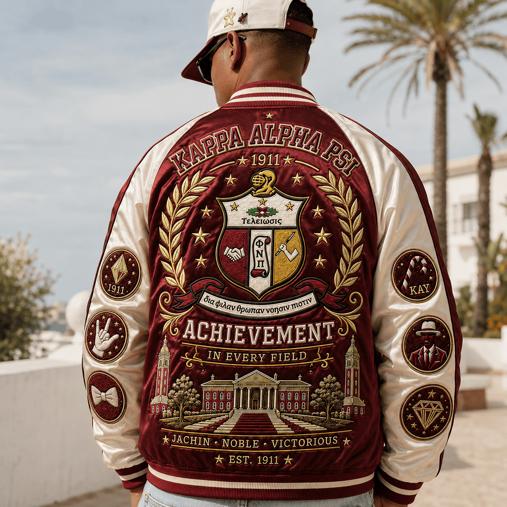 PREMIUM KPAP SATIN BASEBALL JACKET NTNA