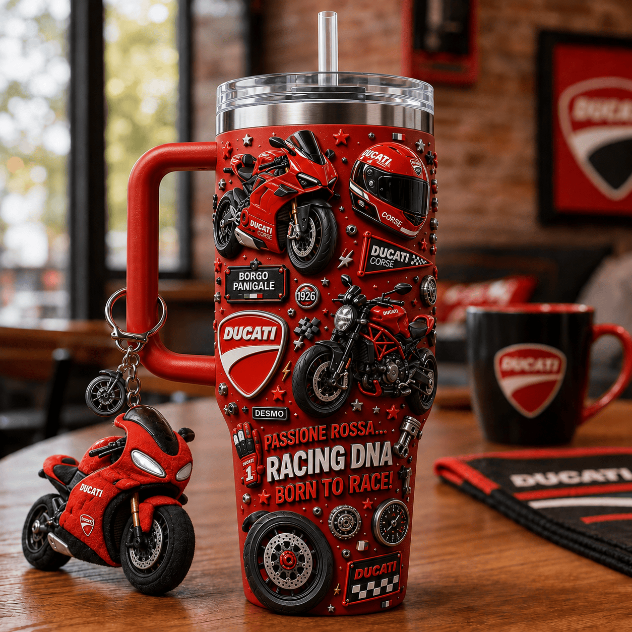 DCT 40oz Tumbler With Handle DNBN