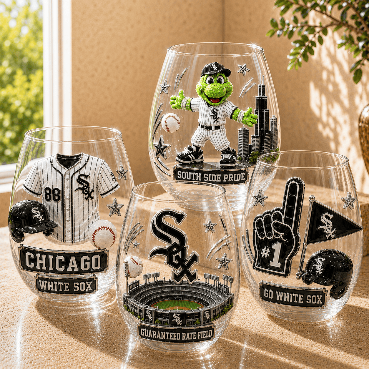 Premium CWS Wine Glass Cup TMH