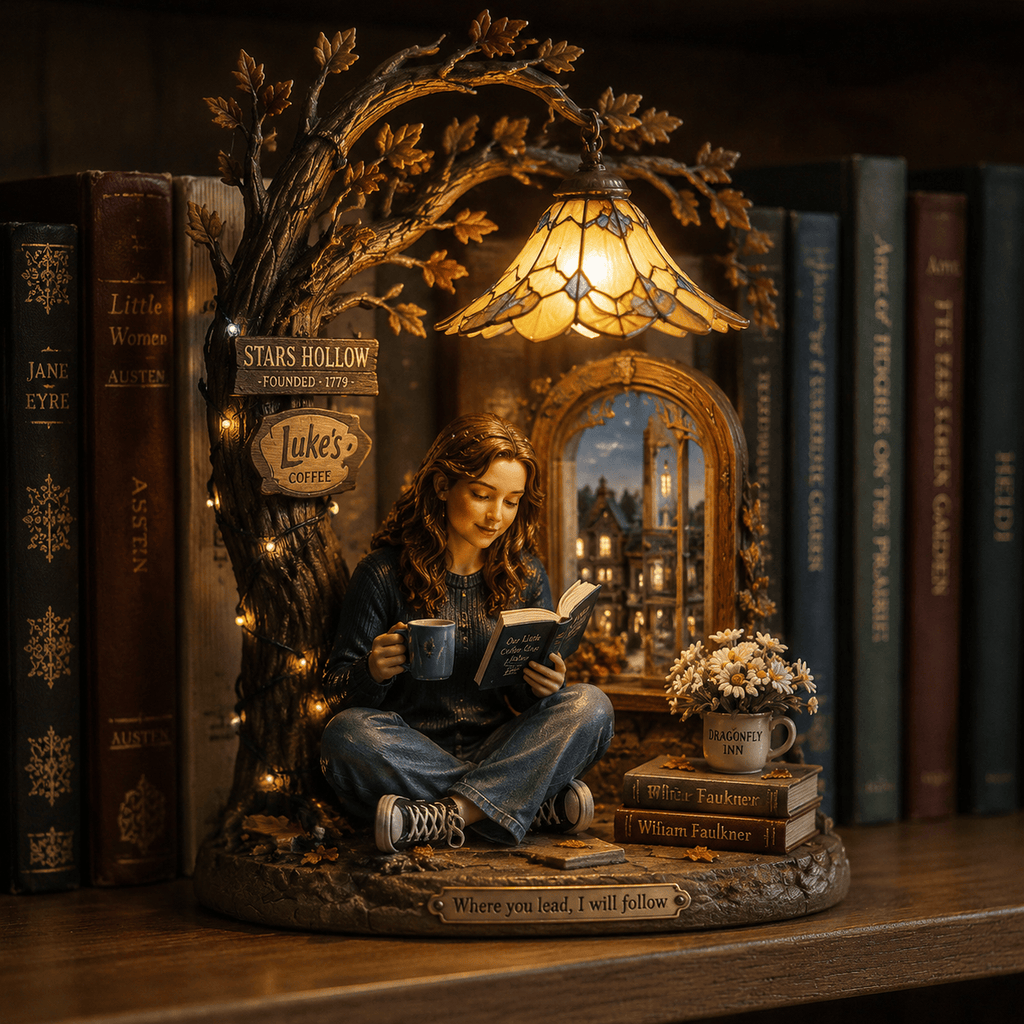 Premium GMG Bookshelf Figurines Lamp NTNA