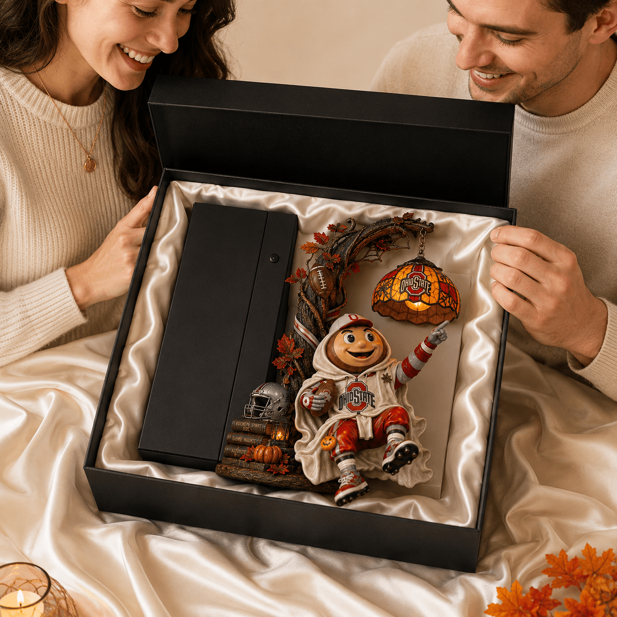 Premium OSB Bookshelf Figurines Lamp PDL