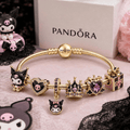 KRM Gold Charm Bracelet Set VTH