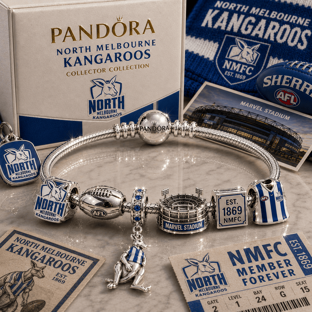 NMKS Silver Charm Bracelet Set PNPA