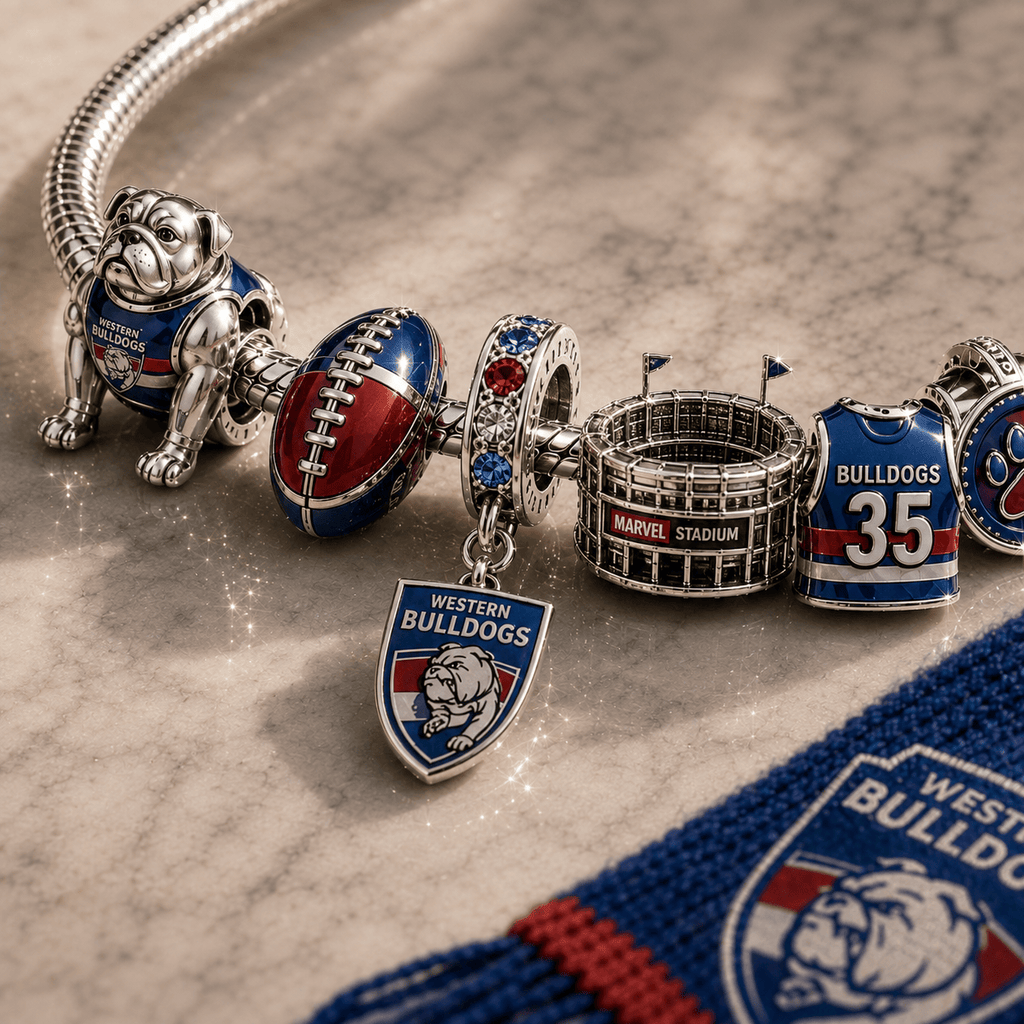 WTB Silver Charm Bracelet Set PNPA