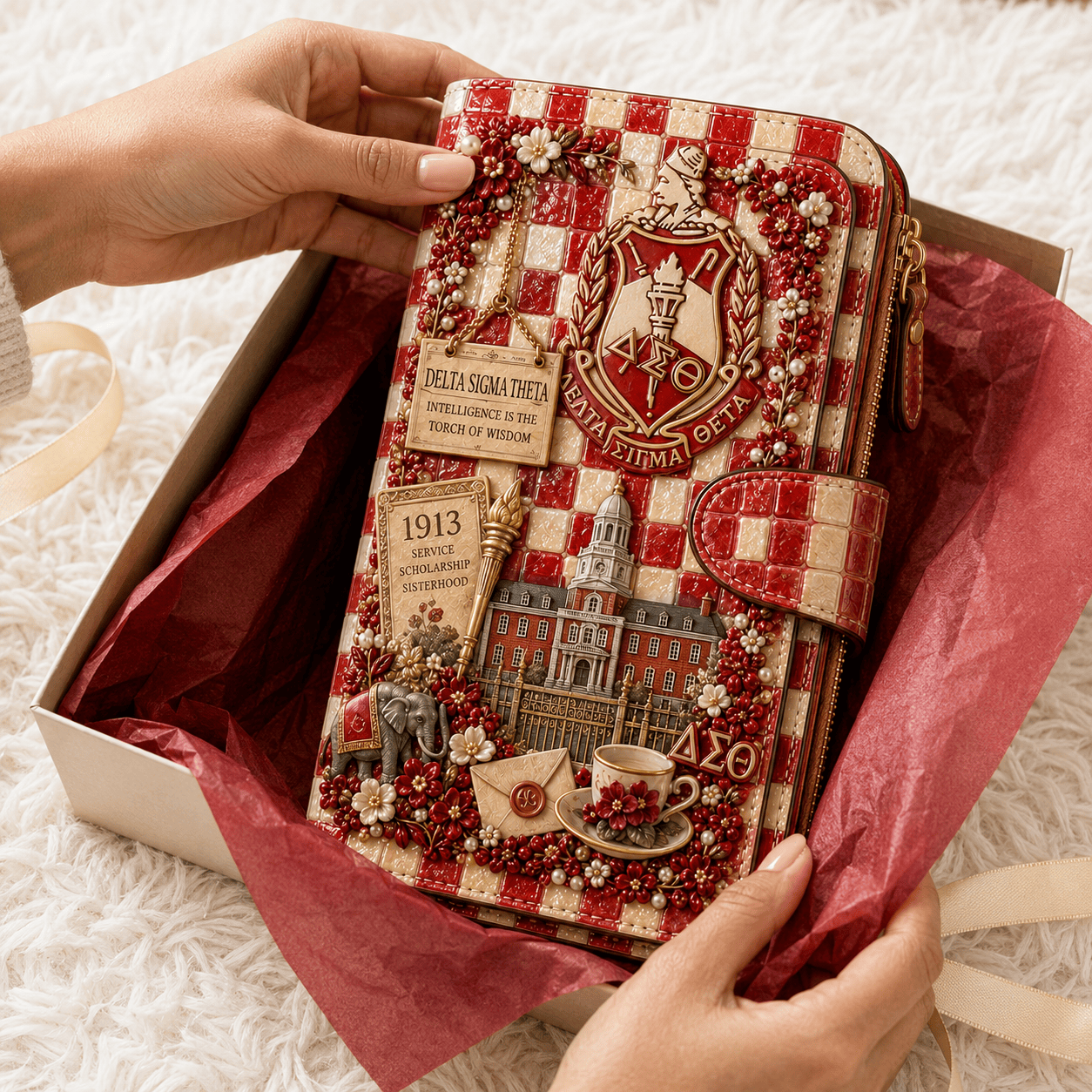 Premium DST Embossed Wallet NTVA