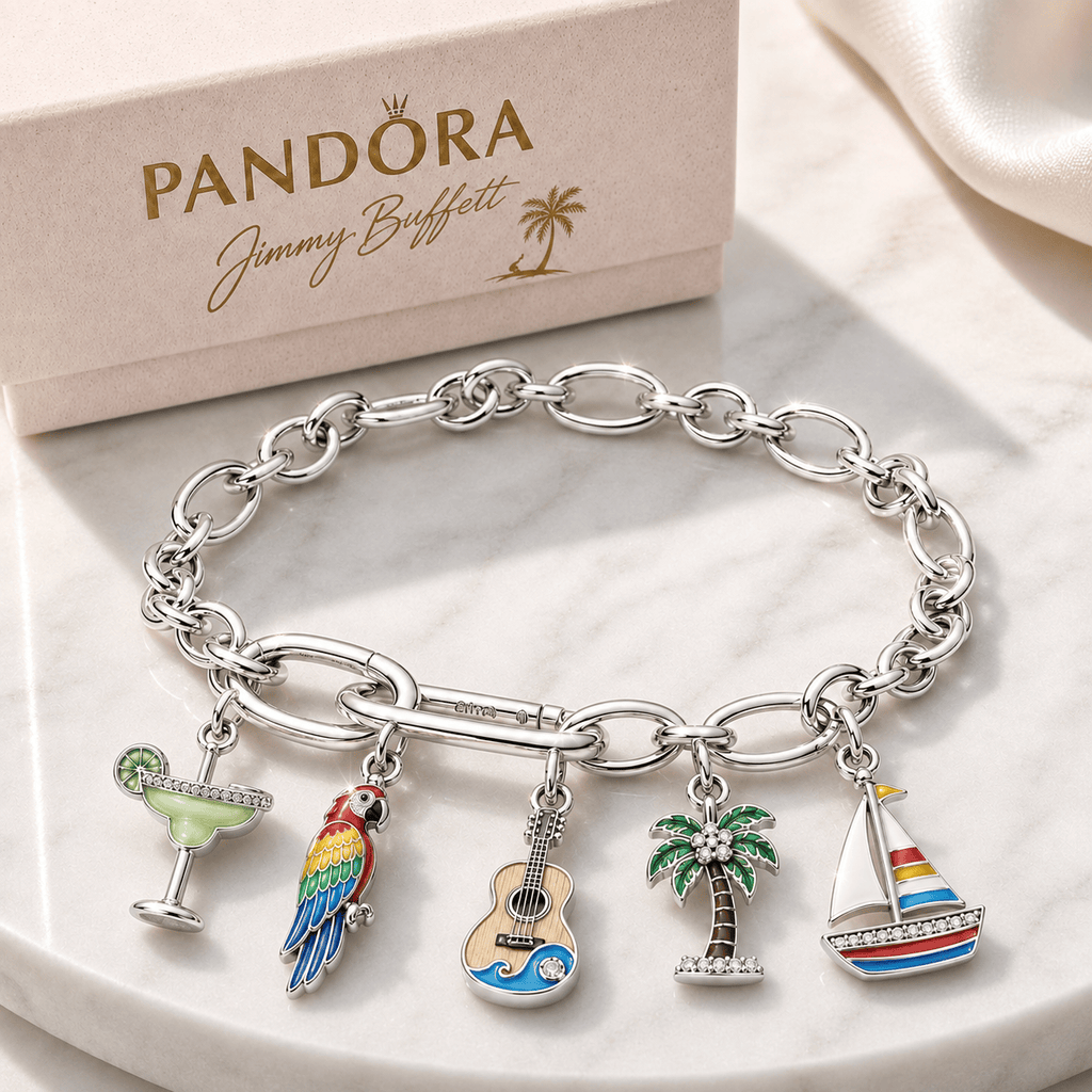 JBT Silver Charm Bracelet Set BMD