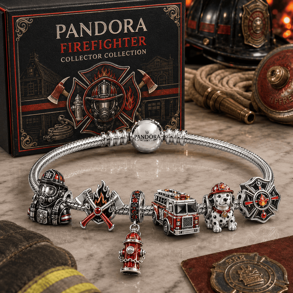 FRFT Silver Charm Bracelet Set NTVA