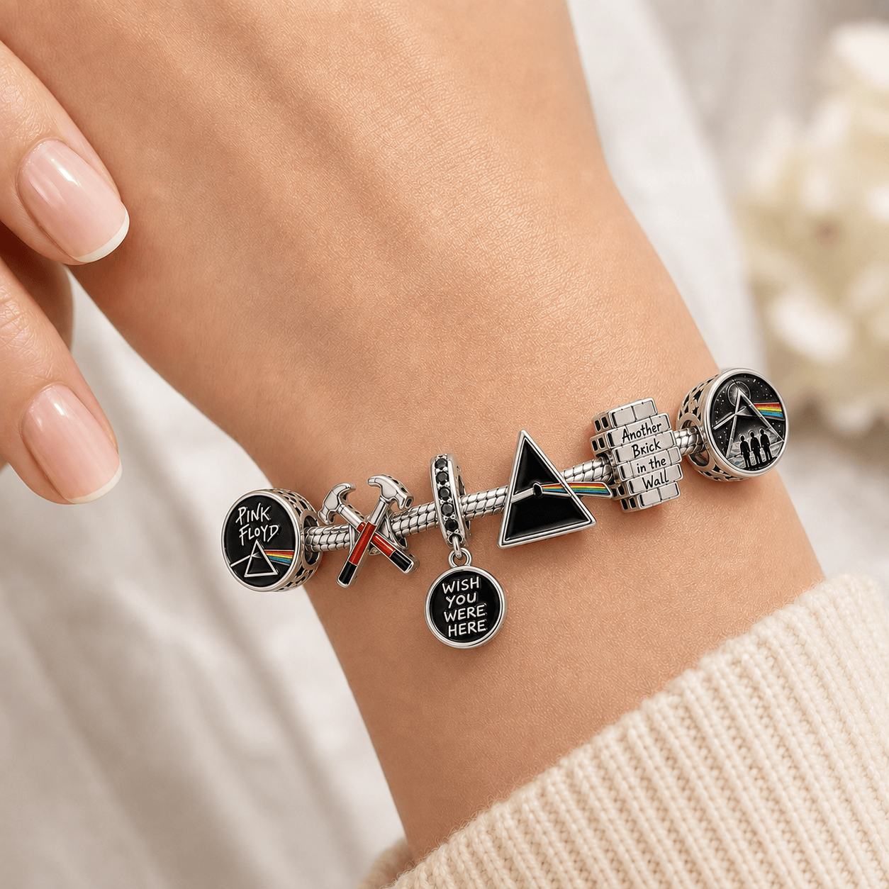 PKFL Silver Charm Bracelet Set BMD