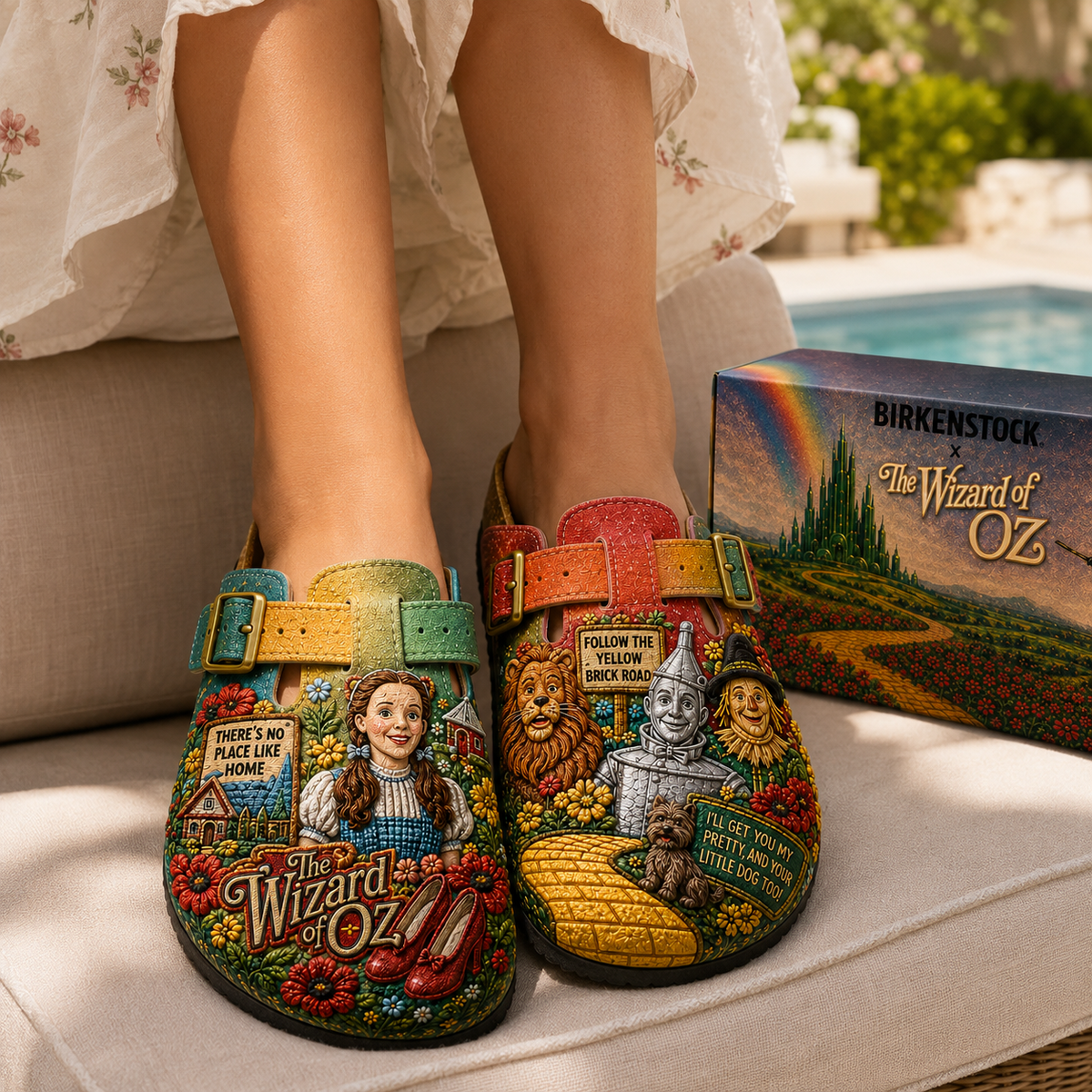 PREMIUM TWOZ MINK SUEDE CLOGS TTNL
