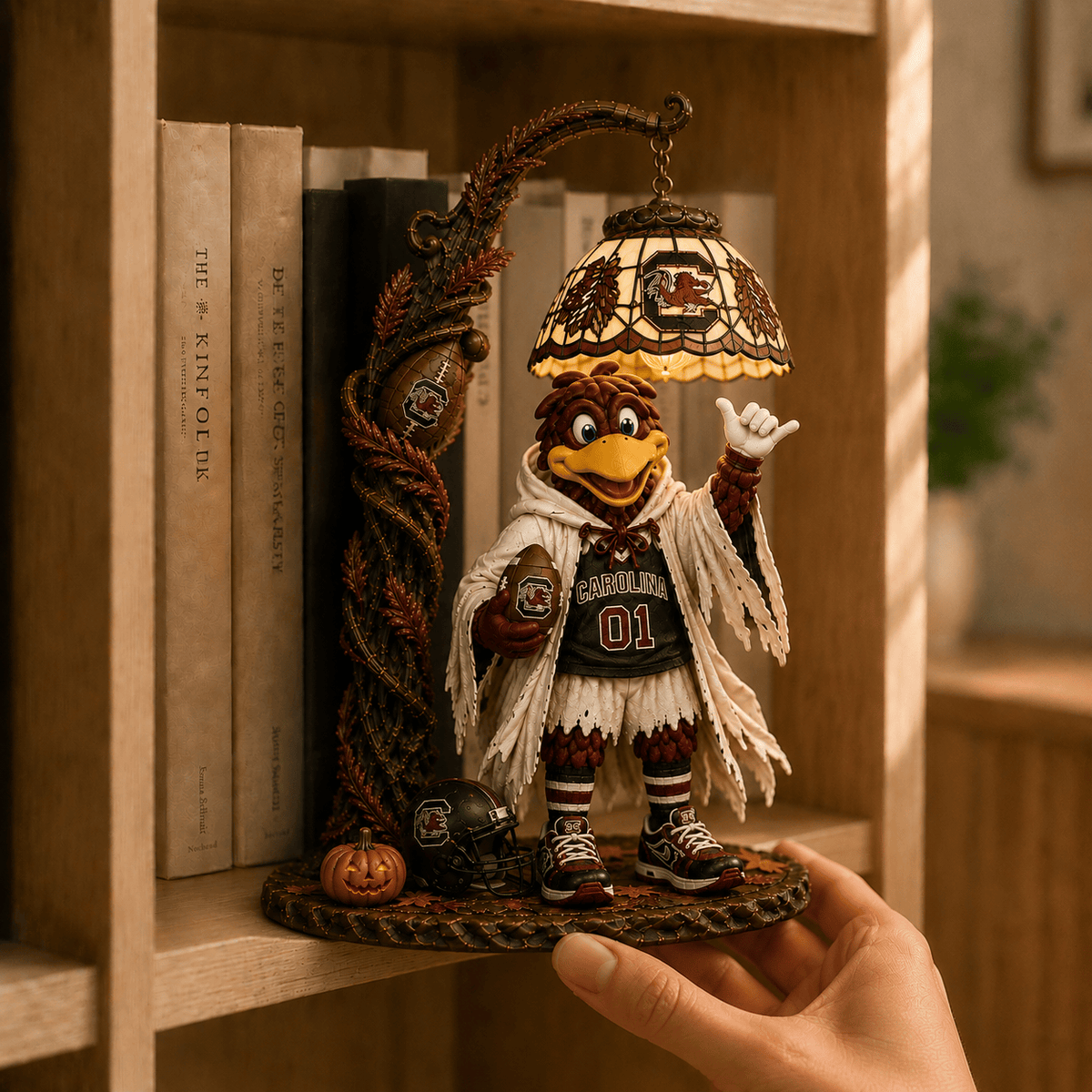Premium SCG Bookshelf Figurines Lamp PDL