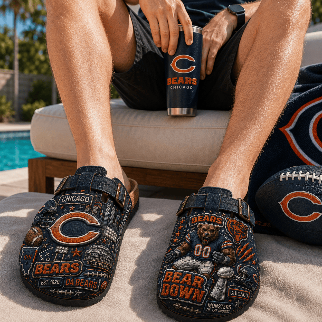 PREMIUM CCB MINK SUEDE CLOGS TTNL