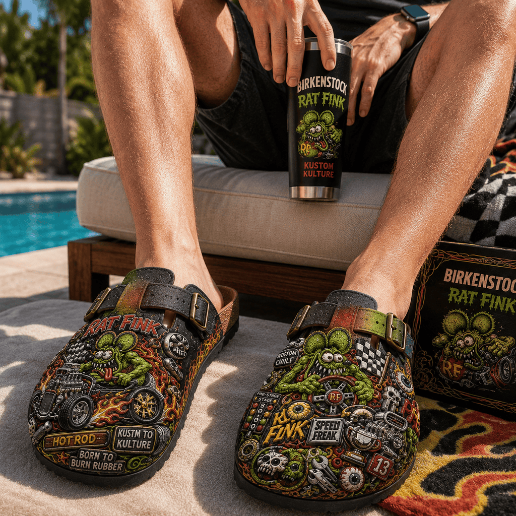PREMIUM RFK MINK SUEDE CLOGS TTNL