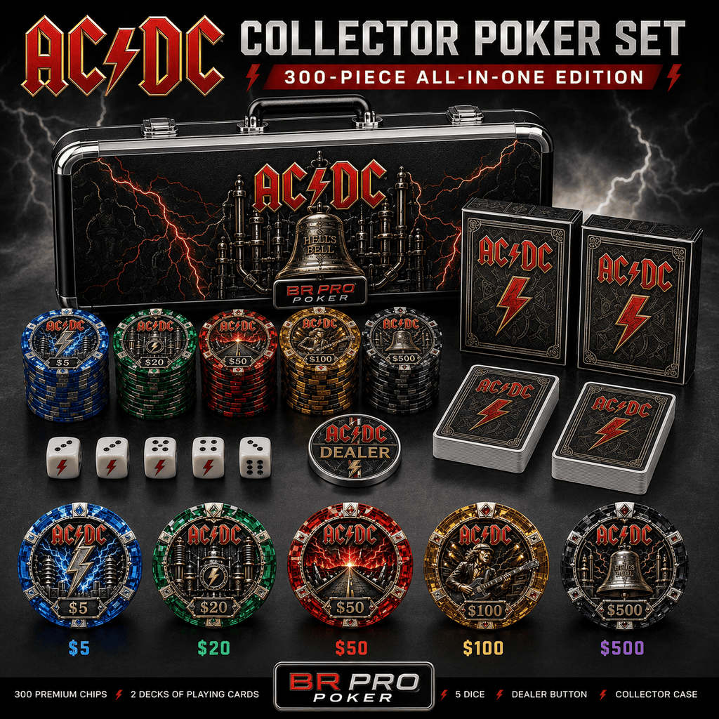 Premium ADC Collectible Poker Tokens Set LNTH