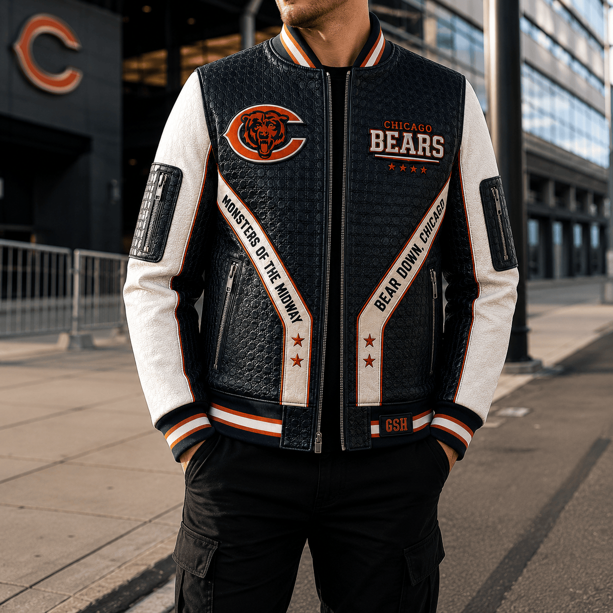 Premium CCB Leather Zipper Jacket TTMH