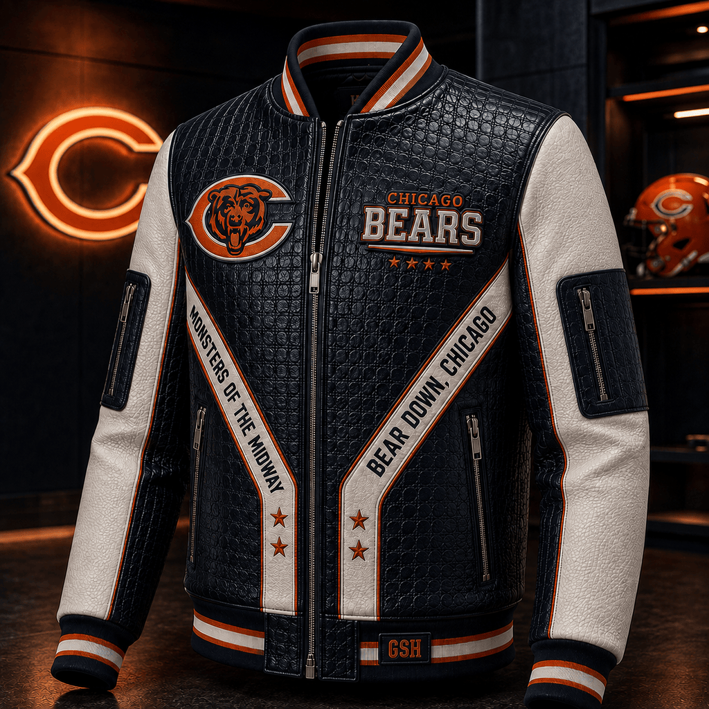 Premium CCB Leather Zipper Jacket TTMH