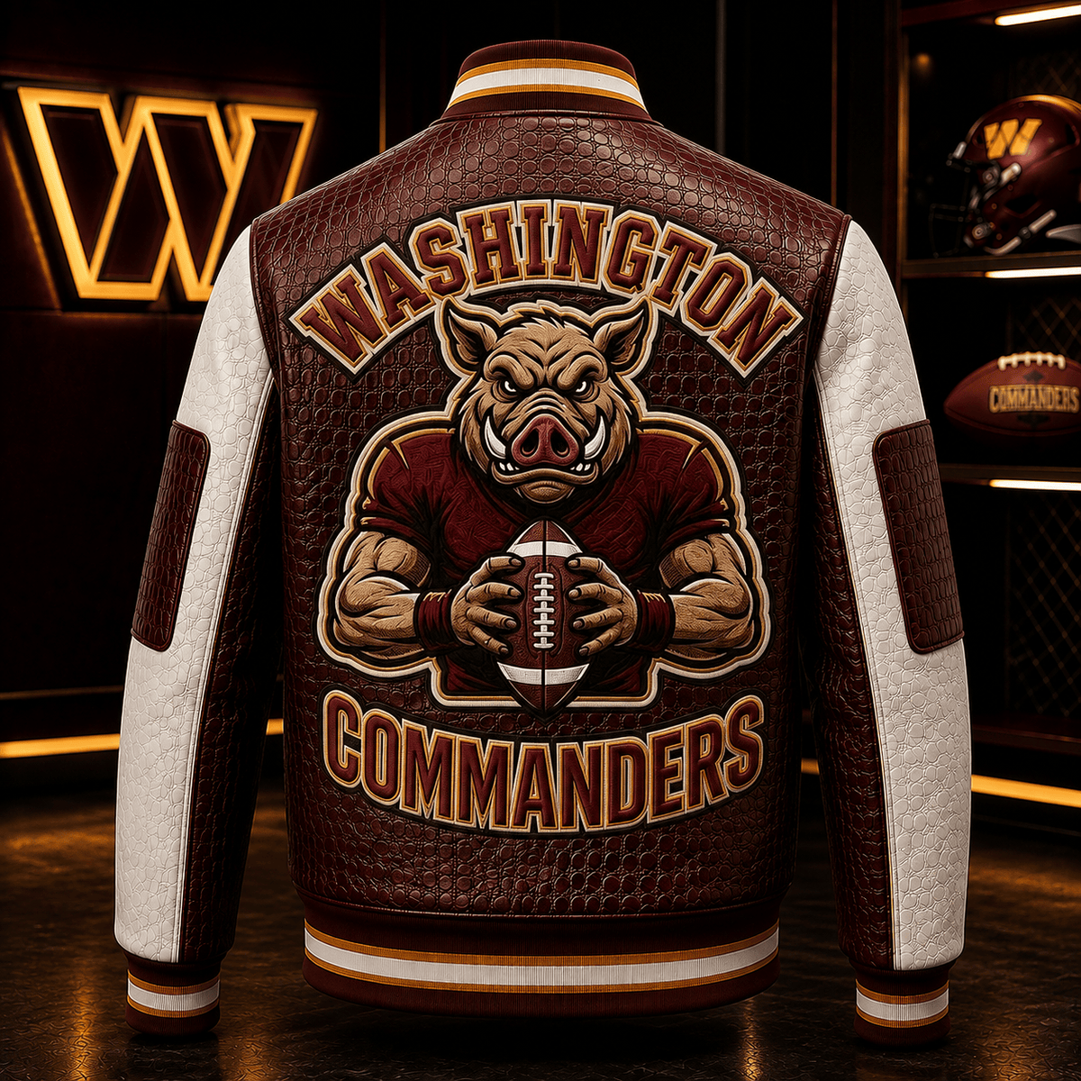 Premium WCD Leather Zipper Jacket TTMH