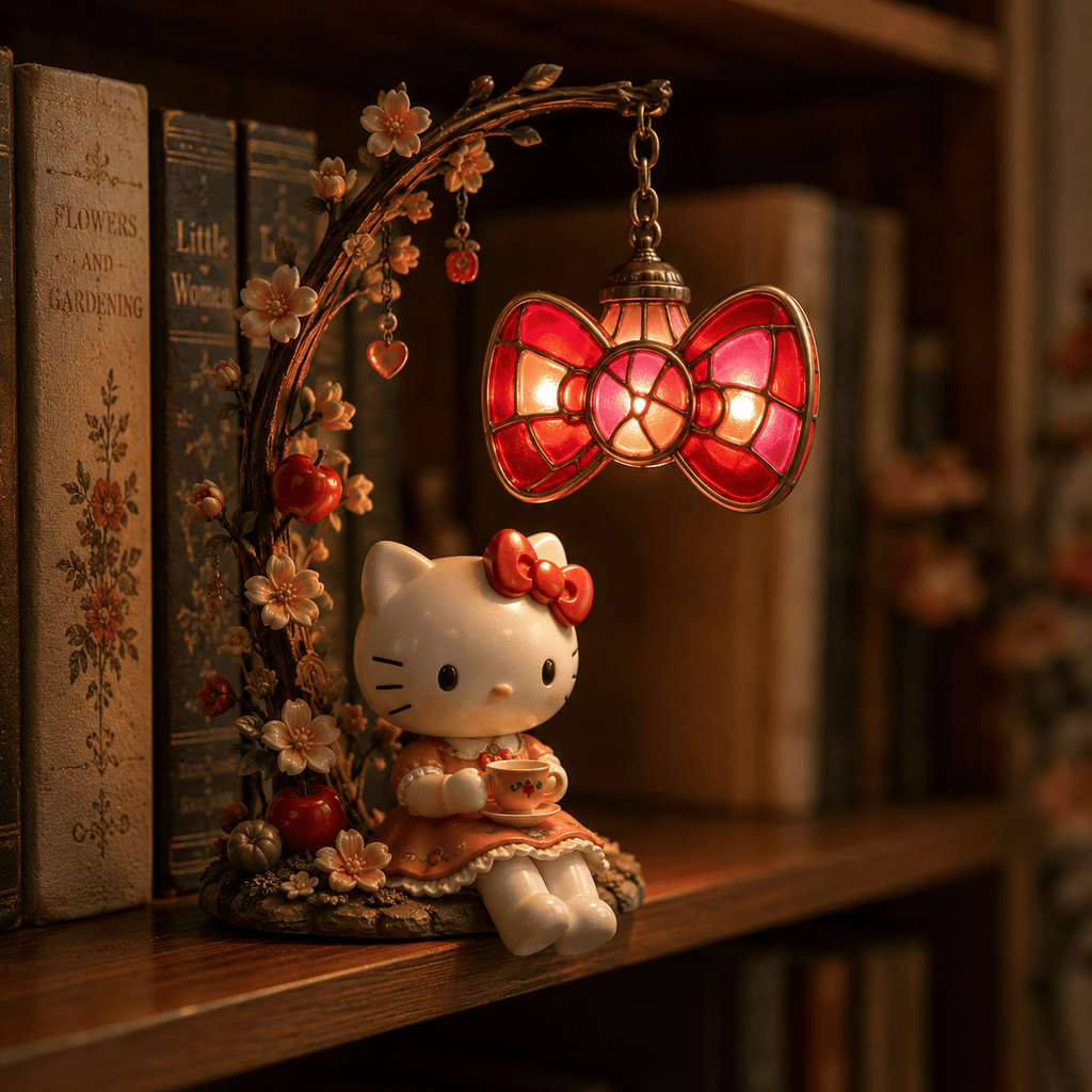 Premium HLKT Bookshelf Figurines Lamp NTNA