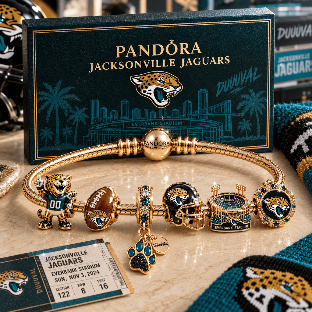 JSVJ Gold Charm Bracelet Set NHVH