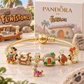 TFS Gold Charm Bracelet Set VTH