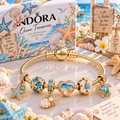STF Gold Charm Bracelet Set PTT