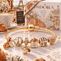 CRS Gold Charm Bracelet Set PTT