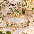 JMI Gold Charm Bracelet Set PTT