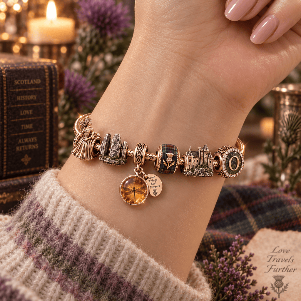 OLD Gold Charm Bracelet Set PNPA