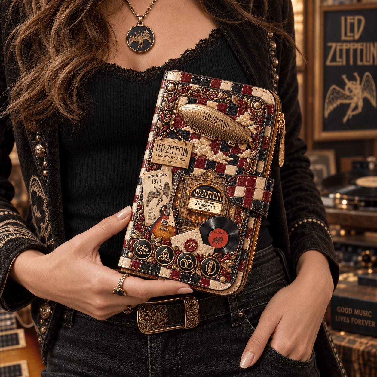 Premium LZPL Embossed Wallet NPL
