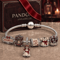 ANBL Silver Charm Bracelet Set NTVA