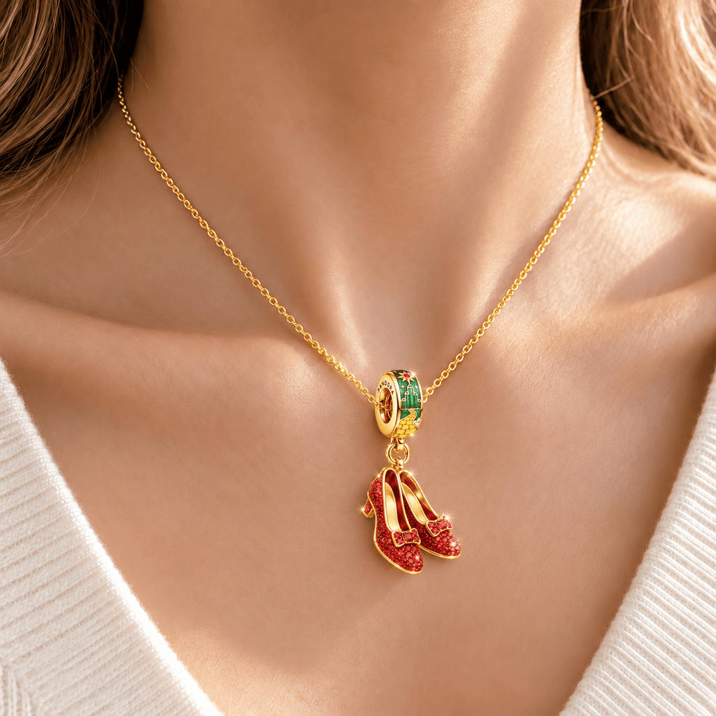 TWOZ Solid Gold Chain with Diamond Pendant BMD