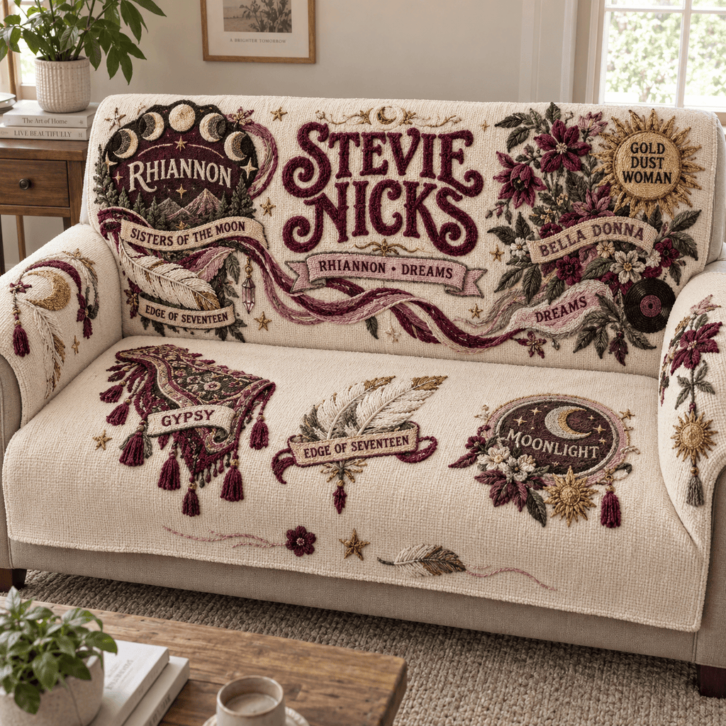 STNK Tufted Sofa Cover & Pillow Set HTTT
