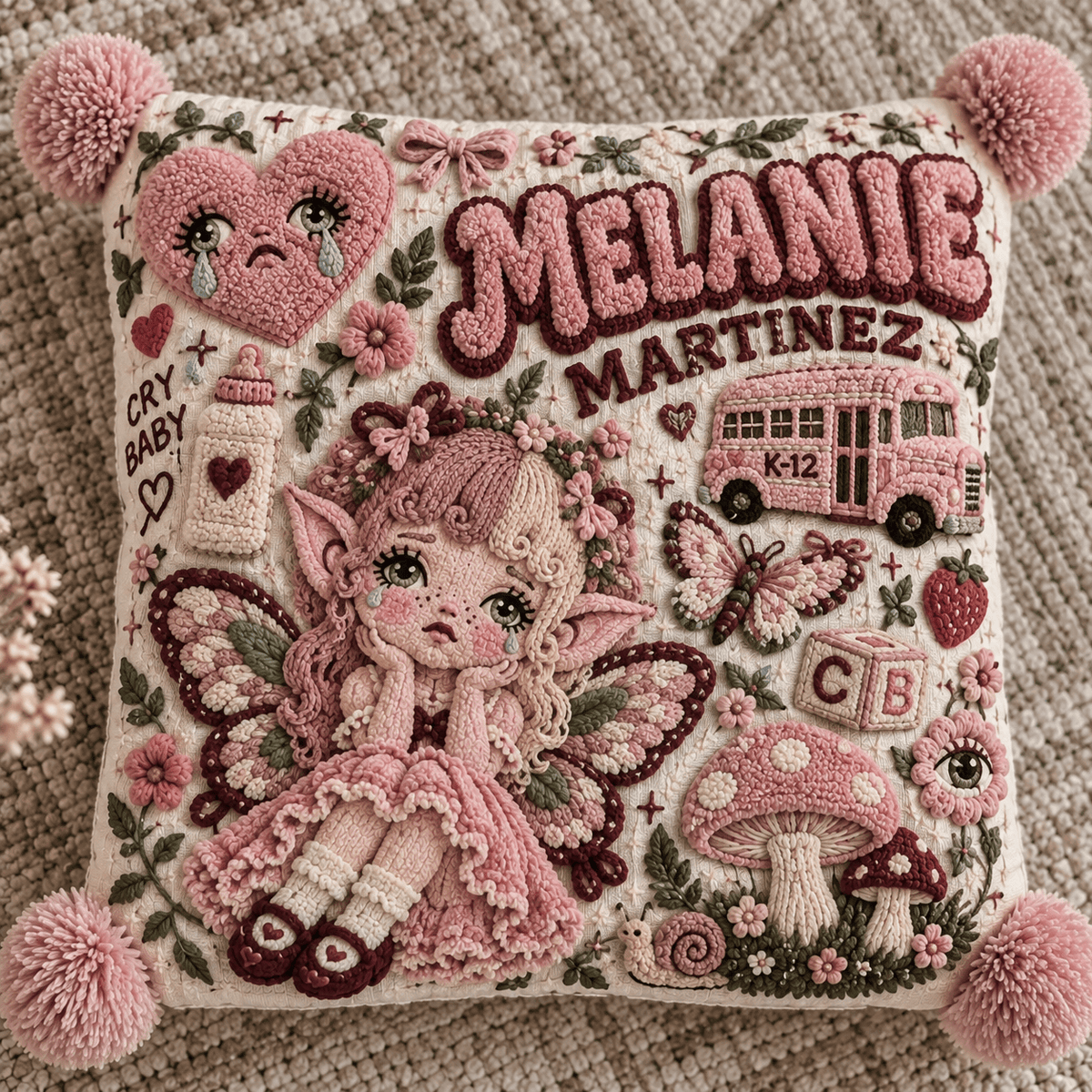 MMT Tufted Sofa Cover & Pillow Set DNBN