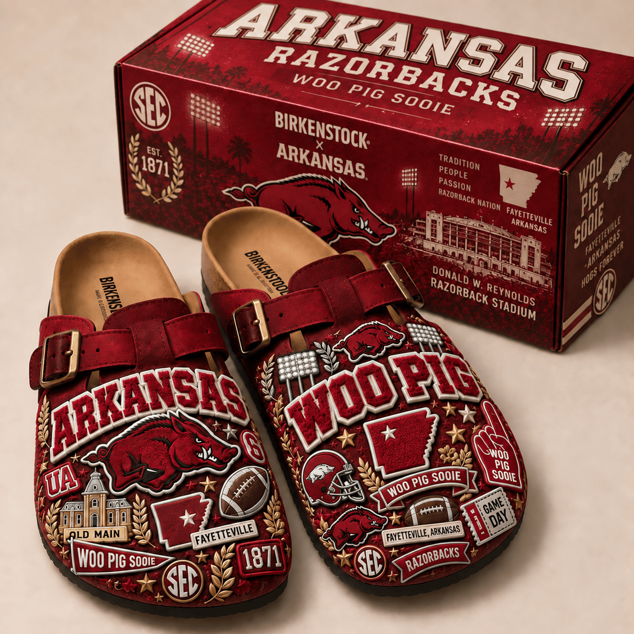 PREMIUM AKR MINK SUEDE CLOGS TTNL