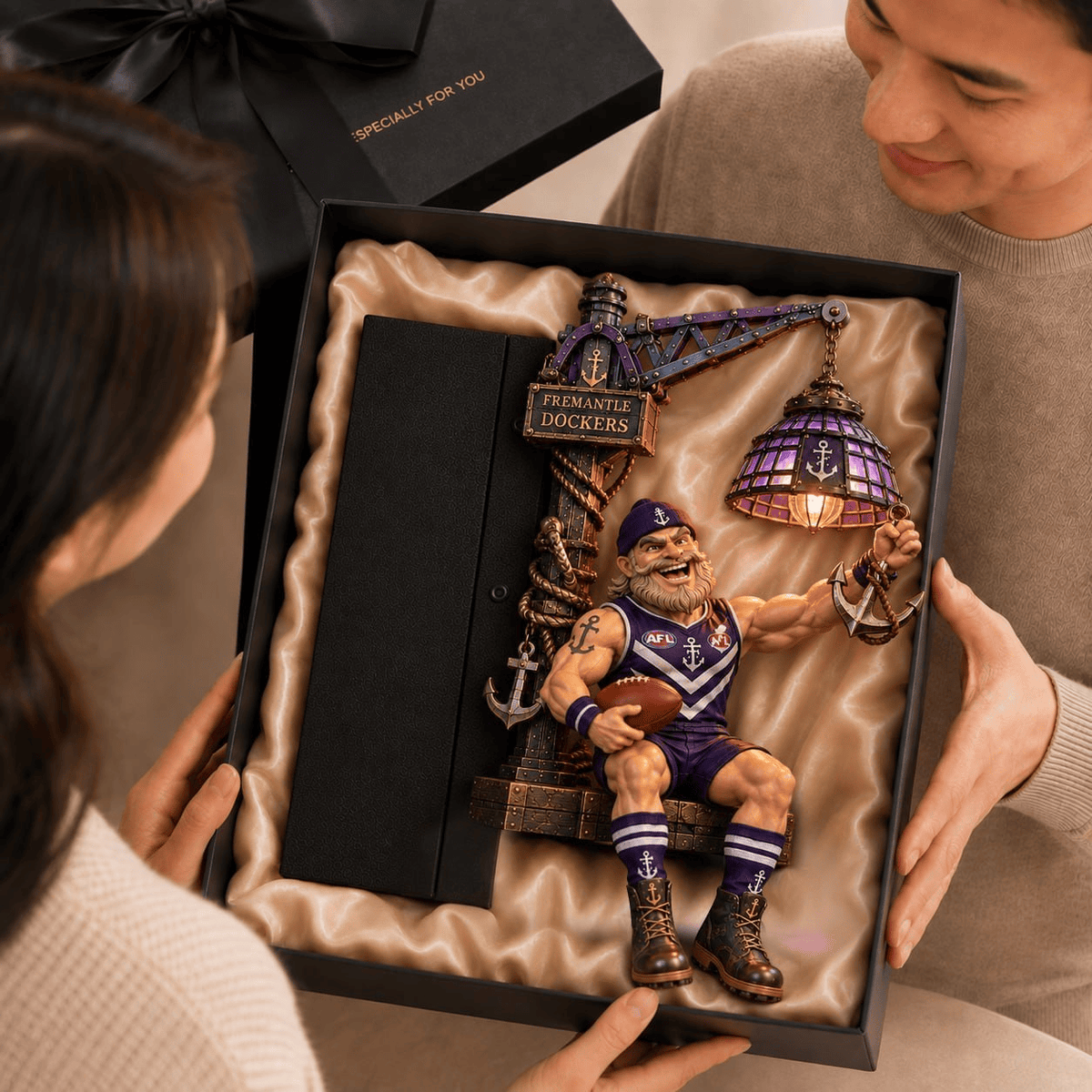 Premium FRMT Bookshelf Figurines Lamp PDL