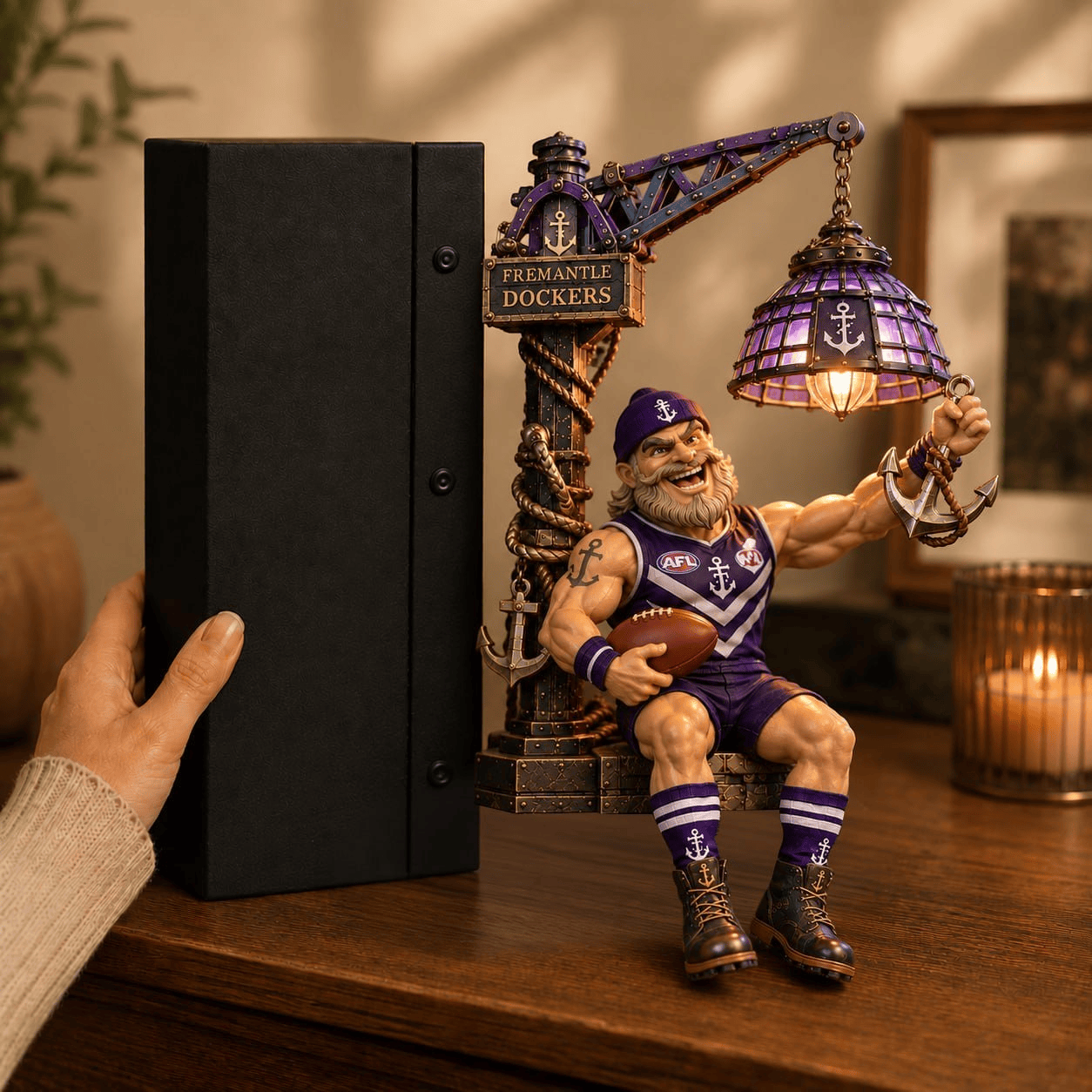 Premium FRMT Bookshelf Figurines Lamp PDL