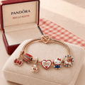 HLKT Rose Gold Charm Bracelet Set TMH