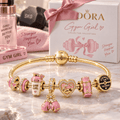 GG Gold Charm Bracelet Set TTN
