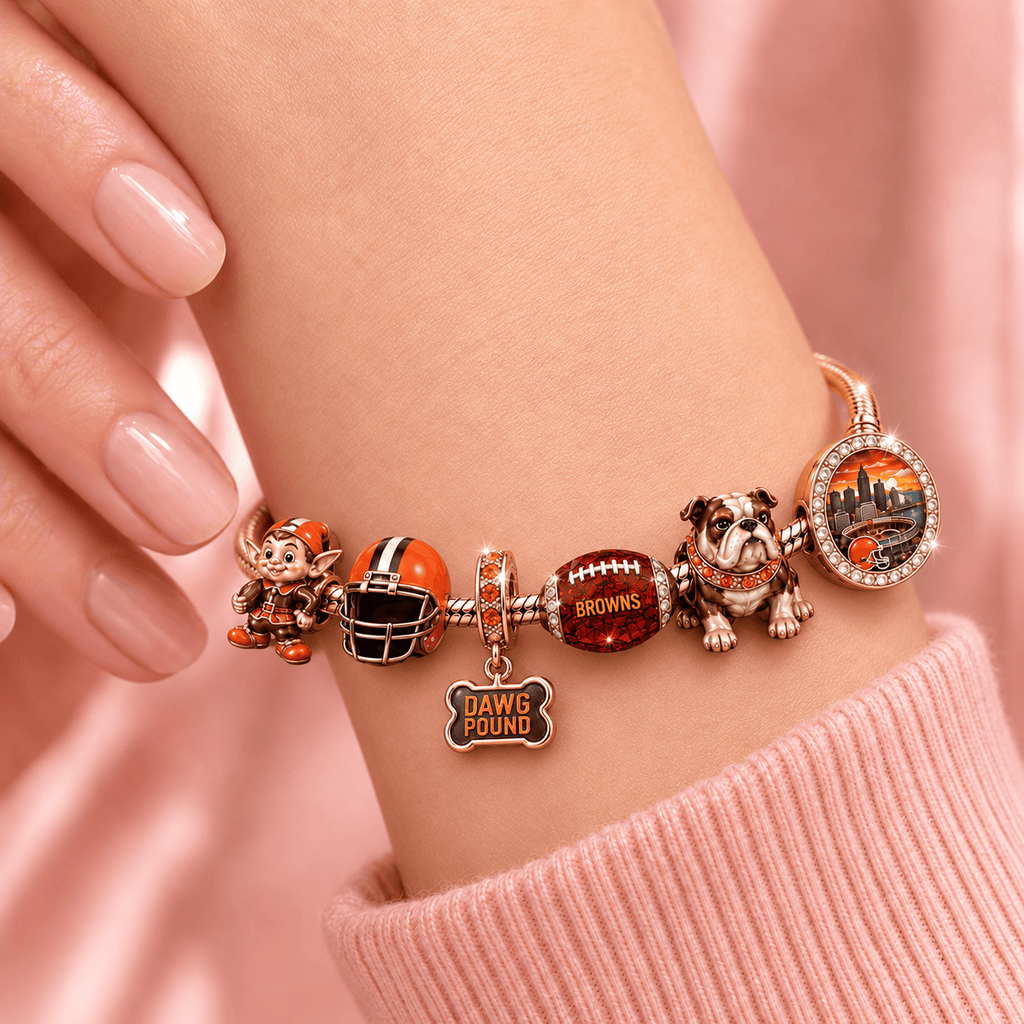 CLVB Rose Gold Charm Bracelet Set TMH
