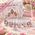 GM Silver Charm Bracelet Set TTN