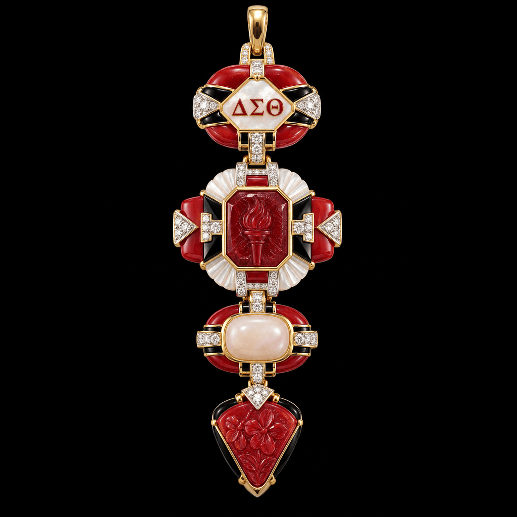 DST Premium Gold Totem Pendant LNTH