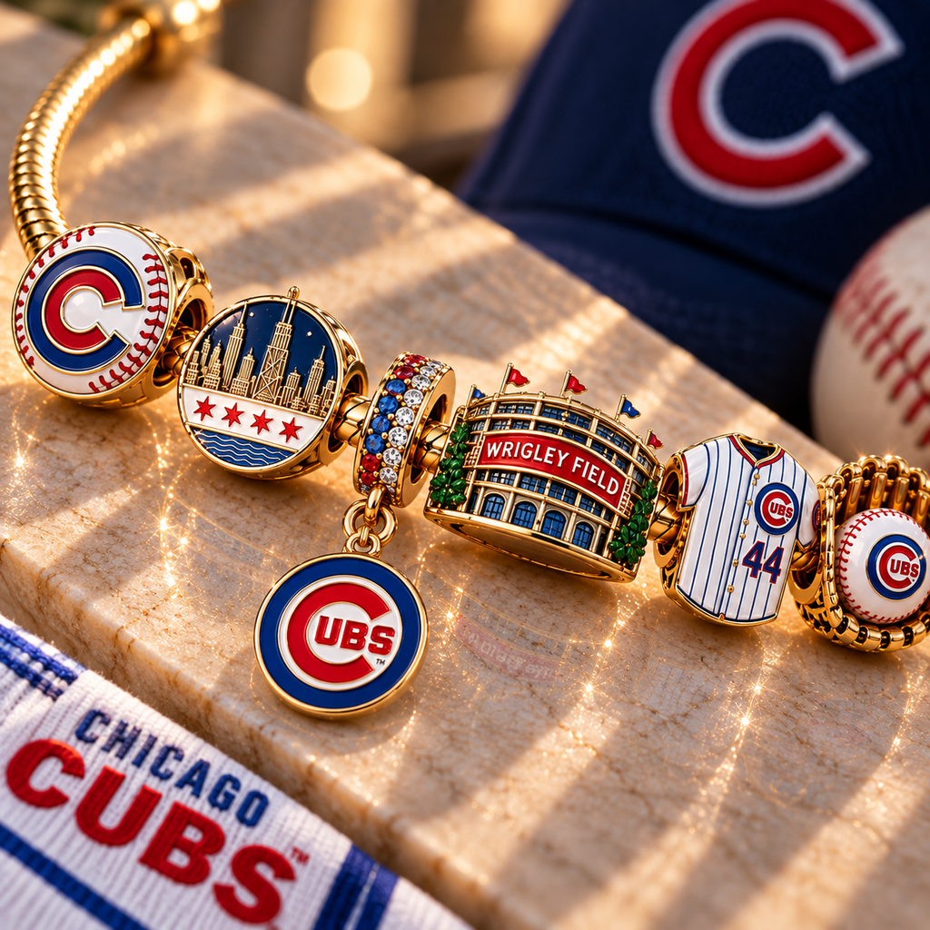 CCC Gold Charm Bracelet Set NHVH