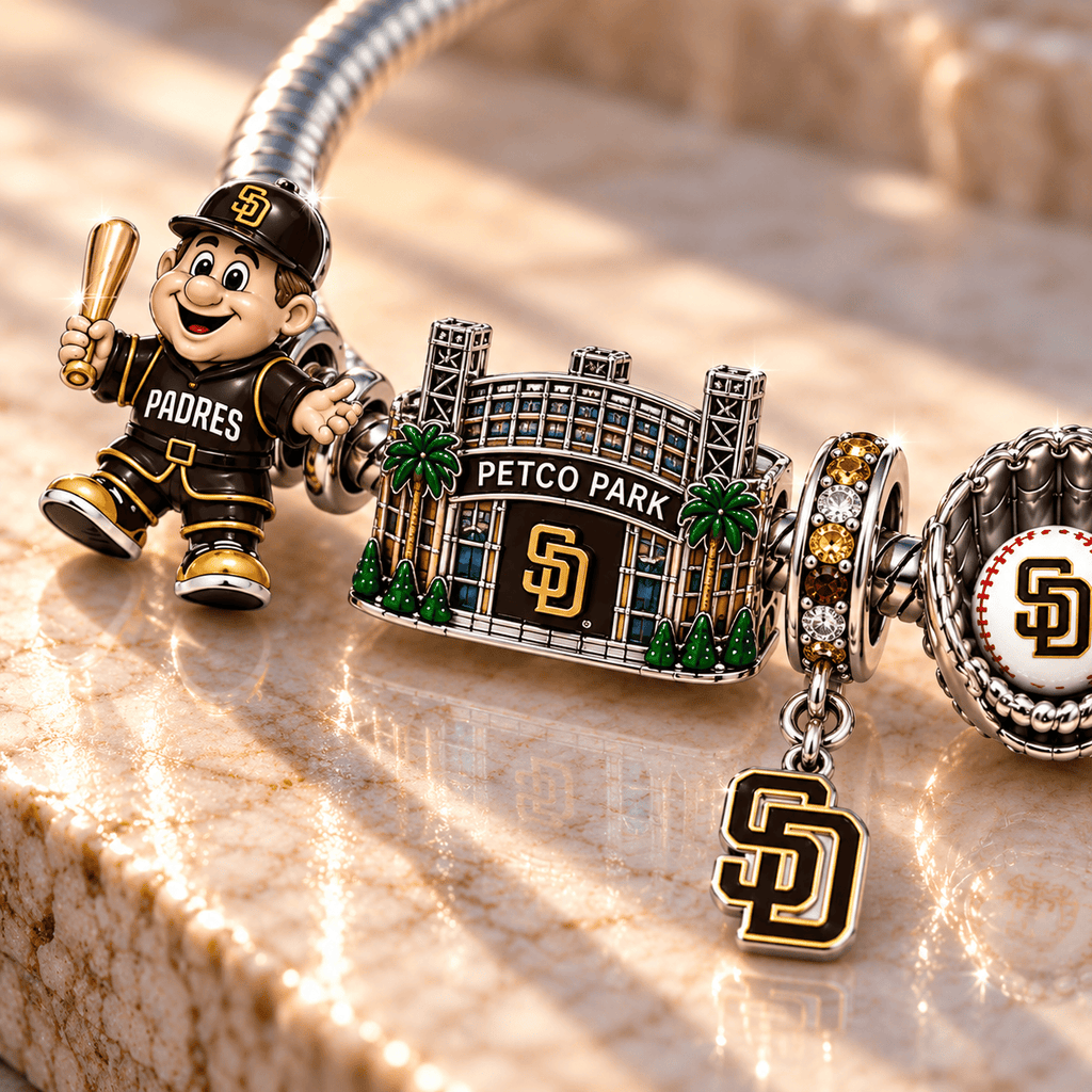 SDP Silver Charm Bracelet Set BMD