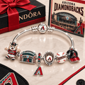AZDB Silver Charm Bracelet Set BMD