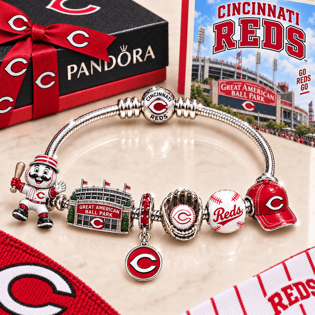 CCR Silver Charm Bracelet Set BMD