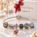 TPT Silver Charm Bracelet Set BMD