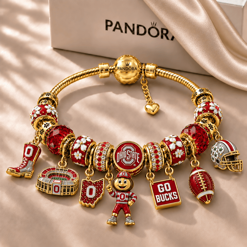 OSB Gold Charm Bracelet Set NHVH