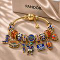 FGT Gold Charm Bracelet Set NHVH